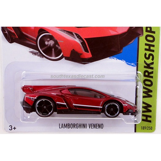 Mô Hình Xe Hotwheel Lamborghini Veneno