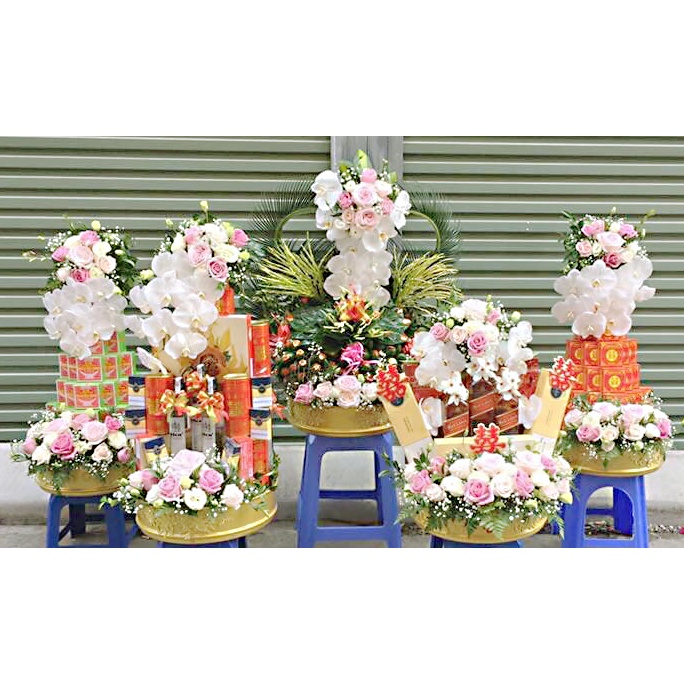 LỄ ĂN HỎI ĐẸP VÀ SANG CHẢNH 5Tráp, 7 Tráp ,9 Tráp
