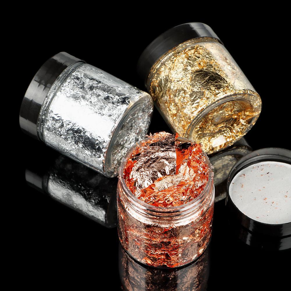 Giải Trí 3g / 5g / 10g|Khuôn Silicone Mạ Vàng Dùng Làm Trang Sức|Phụ Kiện Trang Trí Bằng Nhựa Resin Độc Đáo