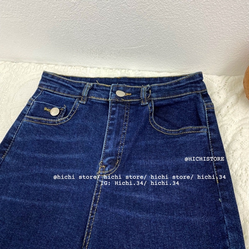 quần jeans ống đứng ẢNH THẬT VIDEO hichi