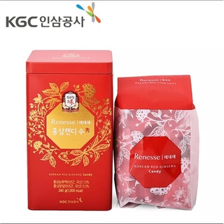 Kẹo Hồng Sâm Có Đường KGC Renesse 240g Hàn Quốc,chống mệt mỏi,stress,căng thẳng thần kinh, tăng cường sức đề kháng