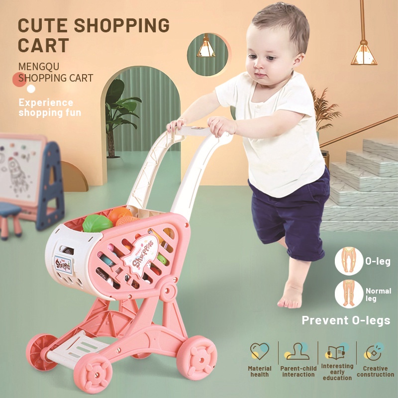 Đồ chơi xe đẩy mua sắm ZHAN QI TOYS dễ thương cho bé