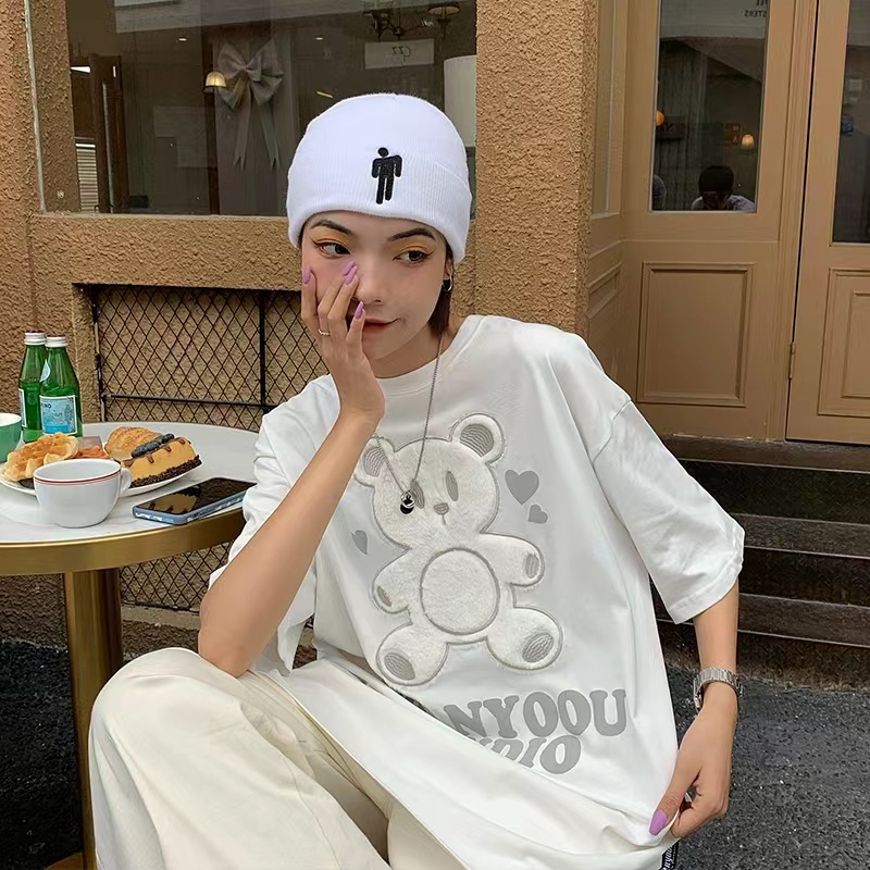áo phông nữ form rộng áo thun tay ngắn tay lỡ đẹp unisex dáng rộng phong cách hàn quốc