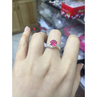 Nhẫn bạc ta đá cao Nmj mẫu bất kỳ