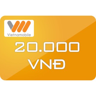 Thẻ cào điện tử Vietnamobile 20.000 đồng