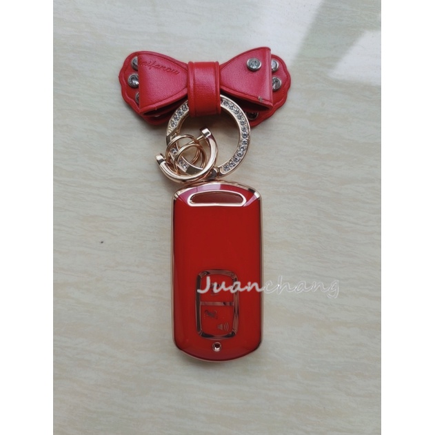 Vỏ Bọc Chìa Khóa 2 Nút Chuyên Dụng Cho Xe Máy Honda X-ADV Forza 125 300 PCX 150 150i Bao Da Thủ Công Bảo Vệ Chìa Khóa Cho Honda Air Blade 125, AB 150, Vario 150, Airblade 2020, Leady 2022