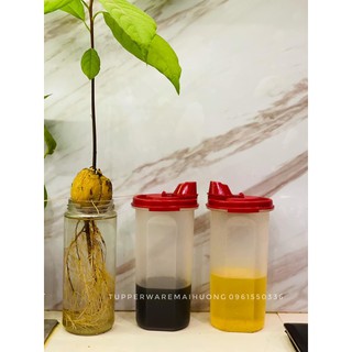 Bình đựng dầu ăn, nước mắm Tupperware 650ml