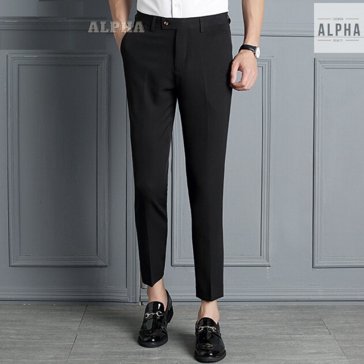 Quần âu nam đẹp dáng côn năng động, vải co giãn 4 chiều, phù hợp đi làm công sở, đi học OKU Shop | BigBuy360 - bigbuy360.vn