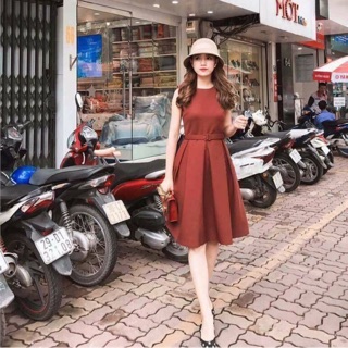 Đầm xoè cam đất