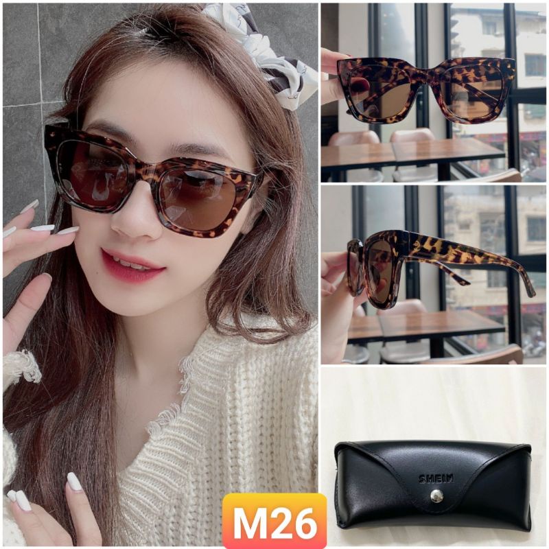 Kính Shein full box-hàng Auth có mail mua hàng của web chính hãng