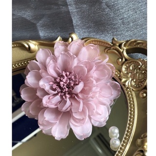 Hoa cài áo handmade cao cấp- Hoa voan tơ 10cm- Nhiều màu