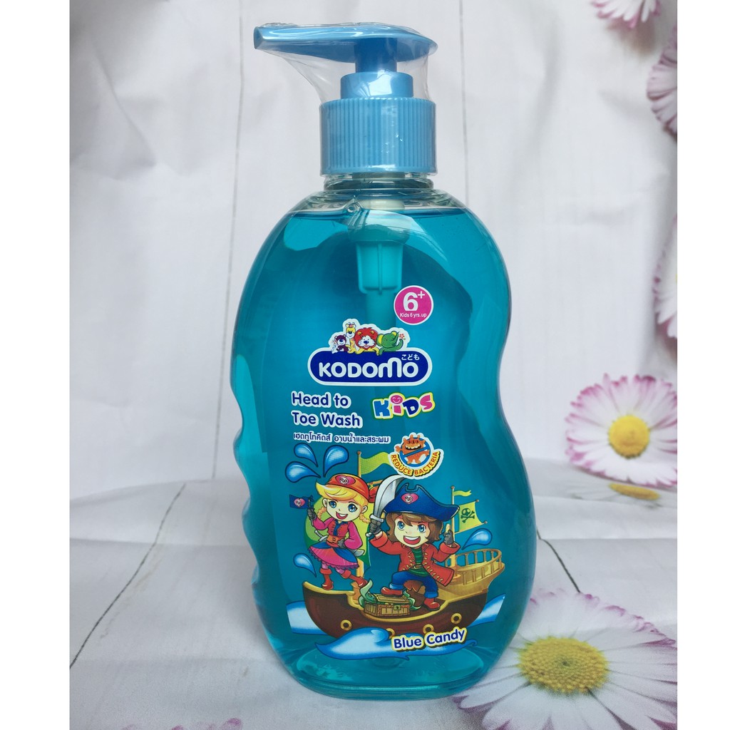 Dầu tắm gội trẻ em Kodomo Blue Candy - 400ml