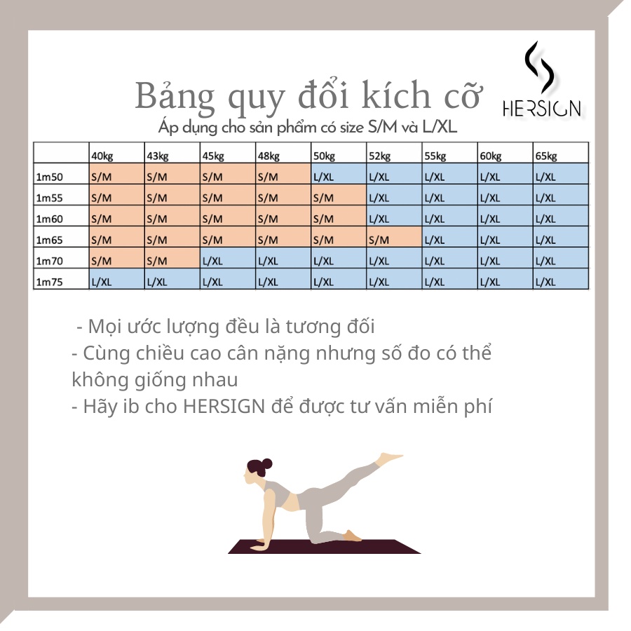 [HERSIGN-SET9]ĐỒ TẬP GYM NỮ BỘ ĐỒ TẬP YOGA NỮ QUẦN ÁO THỂ THAO NỮ DỆT KIM ÁO BRA KHUY CÀI