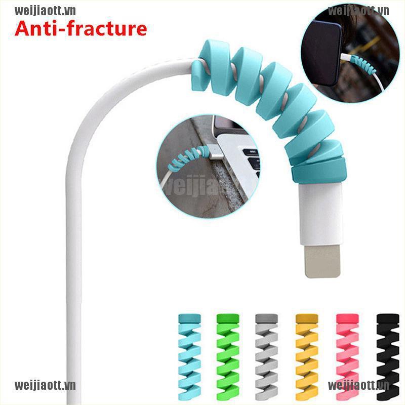 Bộ 2 vỏ bảo vệ dây cáp sạc USB Cáp sạc cho Táo ĐT táo 8 X