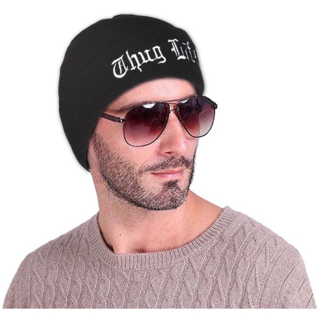 Nón Len Thêu Chữ Thug Life - Hàng Đẹp