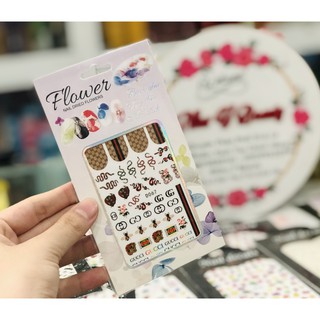 STICKER Dán Móng Tay Flower