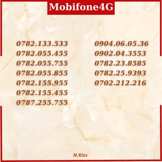 Sim 4g mobifone nguyên kít, số đẹp , dễ nhớ.