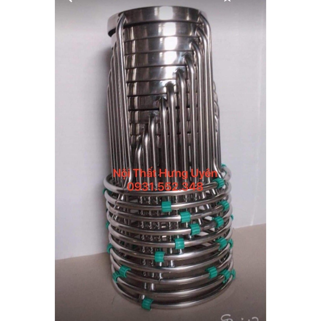 Ghế đôn inox hàn bấu mặt,ghế inox giá rẻ, mua ghế inox giá rẻ shope