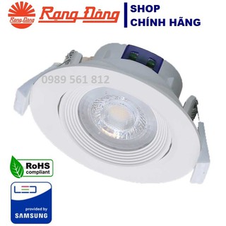 Đèn LED Downlight âm trần xoay góc 4,5W Rạng Đông AT02L XG 76/4.5W