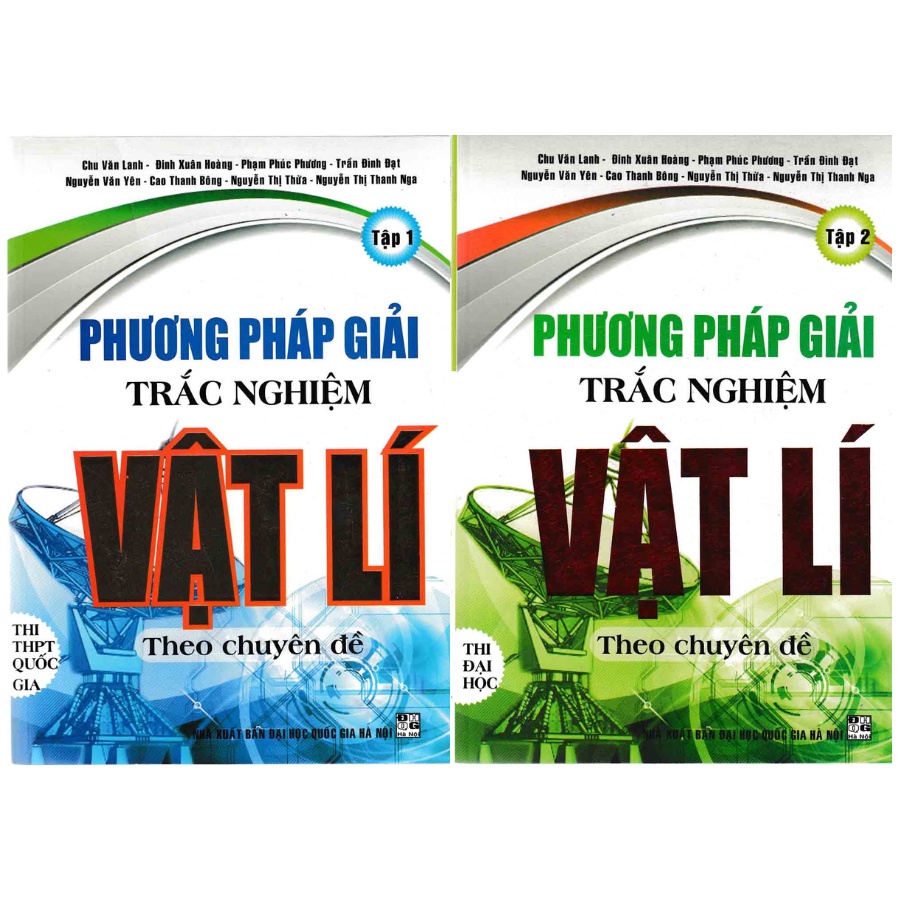 Sách - Combo Phương Pháp Giải Trắc Nghiệm Vật Lí Theo Chuyên Đề (Bộ 2 Cuốn)