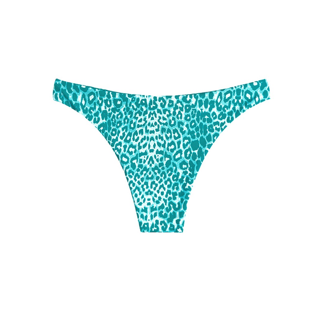 Quần bơi BOLD BIKINI 2in1 (Mặc được cả 2 mặt) họa tiết da báo xanh | BigBuy360 - bigbuy360.vn