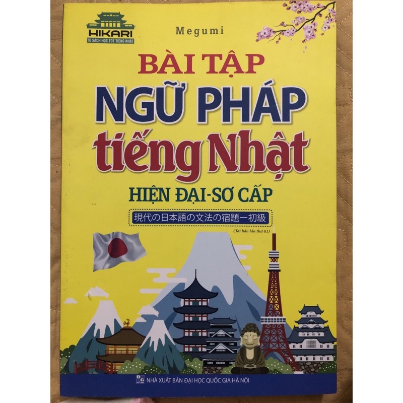 Sách - Bài tập ngữ pháp tiếng Nhật (hiện đại - sơ cấp)