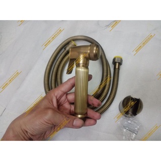 Vòi xịt vệ sinh ĐỒNG THAU cao cấp