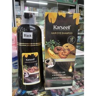 Dầu Gội Đen Tóc Thảo Dược Karseell – 500ml