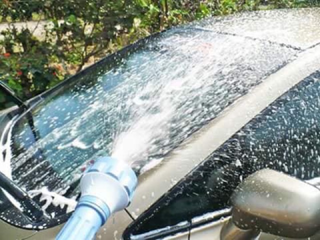 Vòi xịt nước tăng áp, súng phun nước tăng áp 8 chế độ xịt rửa xe siêu tiện dụng
