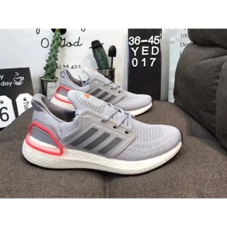 Giày sneaker thể thao Ultra Boost 6.0 mẫu mới 2020 xám dành cho nam cực hot