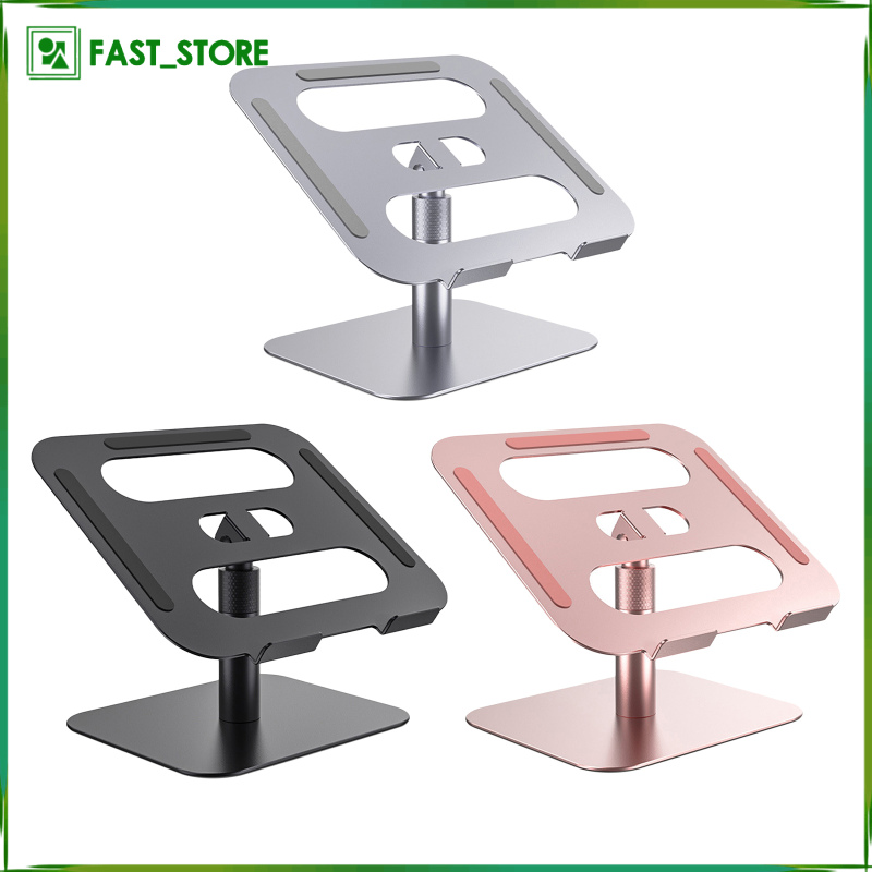 Portable Laptop Stand Riser Hollow Radiating PC Support Bracket for Office, Angle and Height Adjustable | BigBuy360 - bigbuy360.vn