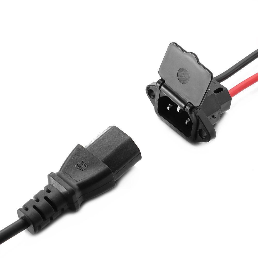 HECCEH 1 / 2 / 5 Pin Xe Đạp Điện Kèm Dây Cáp 12AWG