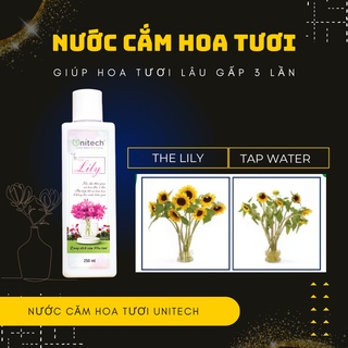 Nước cắm hoa lâu tàn LiLy - Khử mùi hôi nước, nhân ba thời gian nở hoa