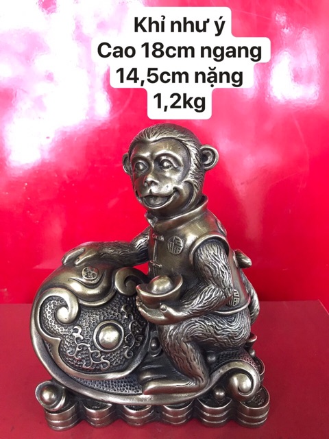 Tượng Khỉ Như Ý