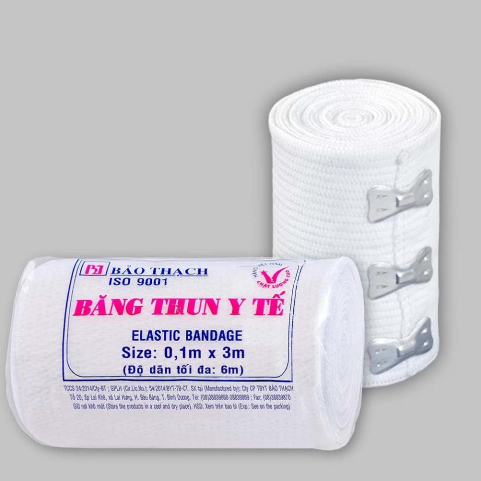 Băng thun y tế Bảo Thạch ( 2 móc - 3 móc)