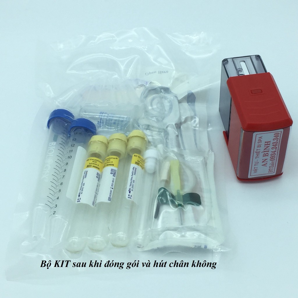 (Q1-HCM) BỘ KIT PRP TÁCH HUYẾT TƯƠNG GIÀU TIỂU CẦU (HÀNG CÔNG TY) - SET KIT PRP - AN BÌNH PHÂN PHỐI SỈ GIÁ TỐT