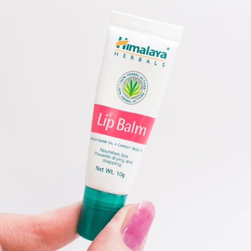 Son dưỡng môi chiết xuất cà rốt và mầm lúa mạch Himalaya Lip Balm 10g