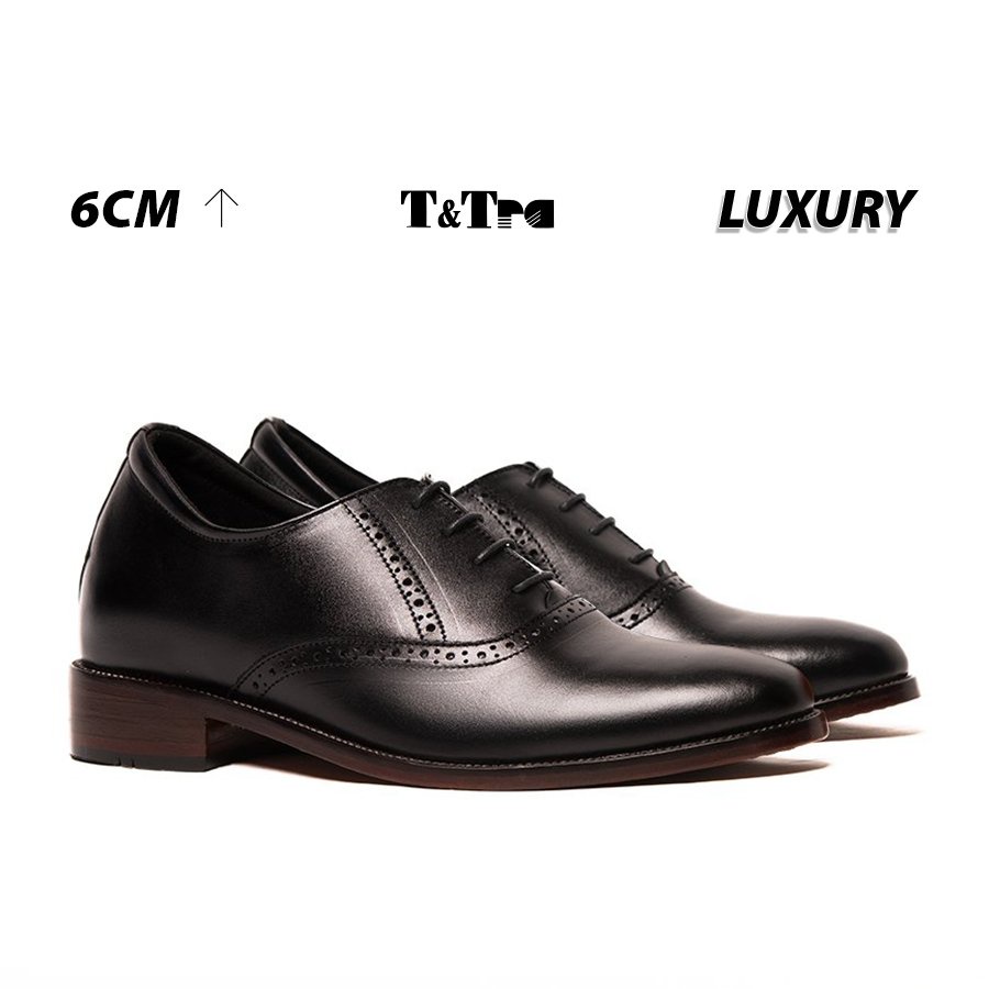 [ 6CM ] Giày Cao Nam T&amp;TRA S1025DĐD