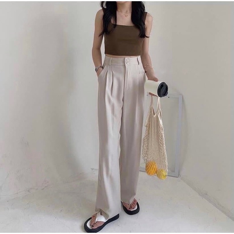 ÁO CROPTOP DÂY BẢN TO ✨