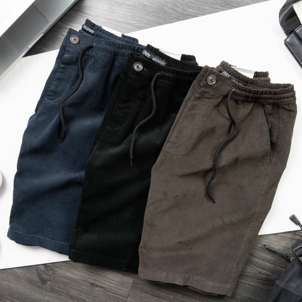 [hàng xuất dư] Quần Short nhung Zara