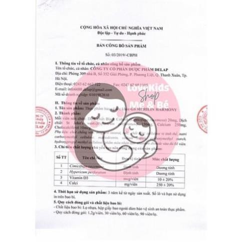 Cải thiện sinh lý nữ - Liệu pháp không Hormon - GS Merilin harmony - Có kèm quà tặng