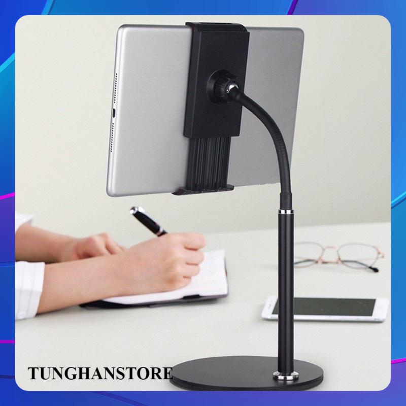 Giá Đỡ Kẹp Ipad Máy Tính Bảng Để Bàn Có Thể Điều Chỉnh Cho Samsung Huawei Iphone Ipad
