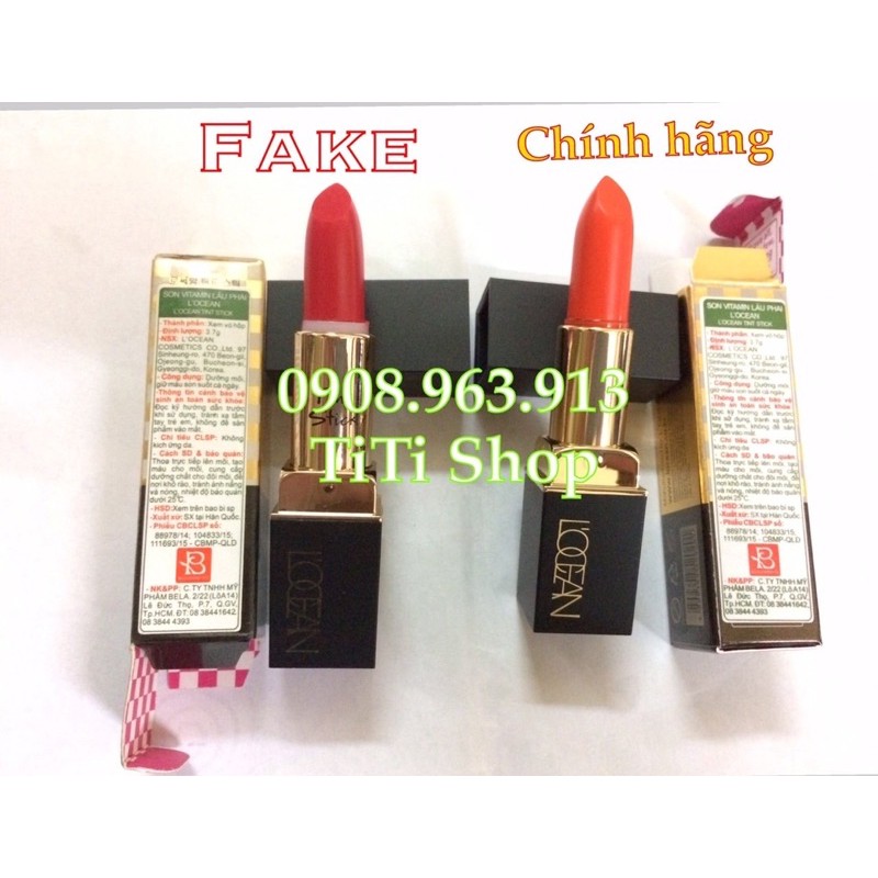 Son Vitamin Lâu Phai Locean Tint Stick Sweet Love Story 2 Trong 1