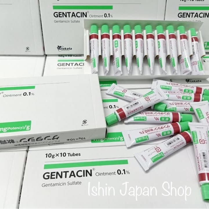 Kem sẹo Gentacin Ointment 0.1 Nhật Bản 10g