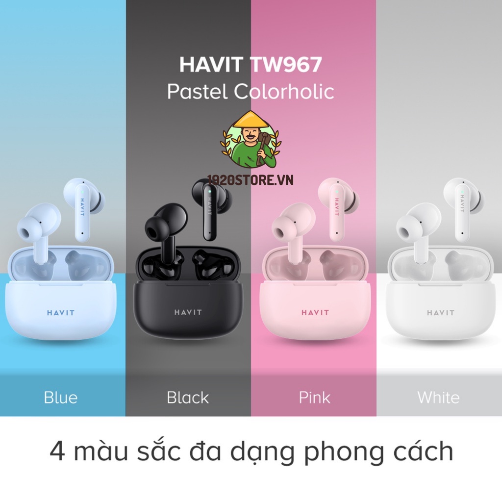 Bộ Sưu Tập Tai Nghe True Wireless TW967, DEFUNC TRUE BASIC, TW959 GenZ Colorholic - Chính Hãng BH 12 Tháng