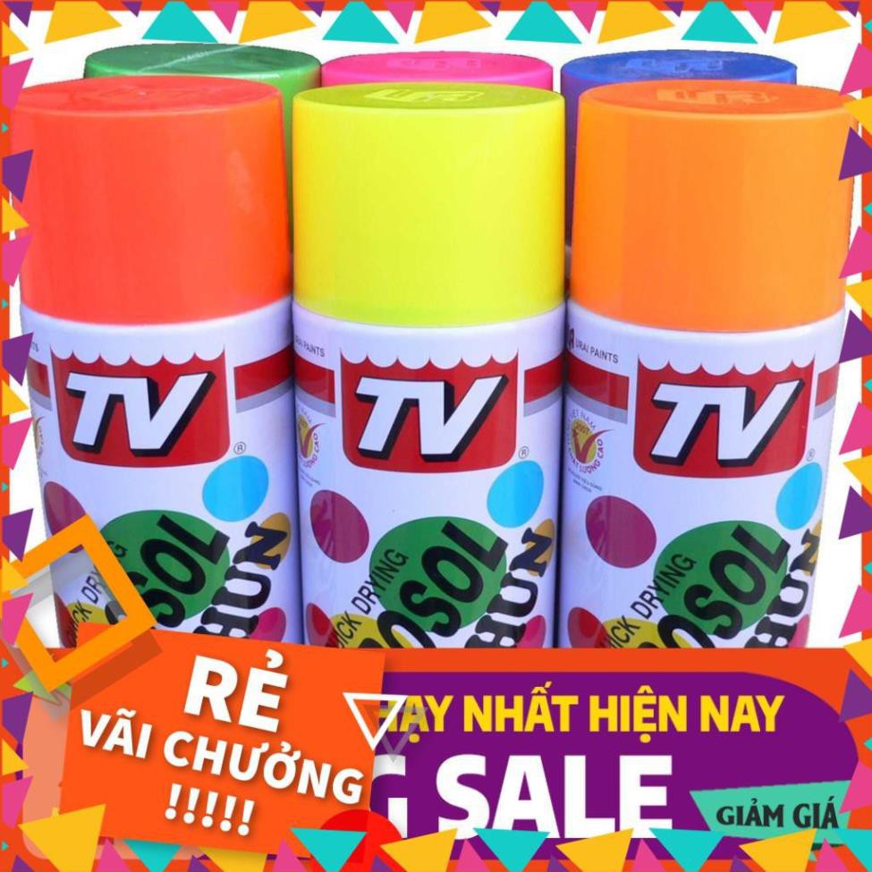 [ BÁN CHẠY ]  [Chính Hãng ] Sơn phun dạng xịt ATM ,TV các màu Thái