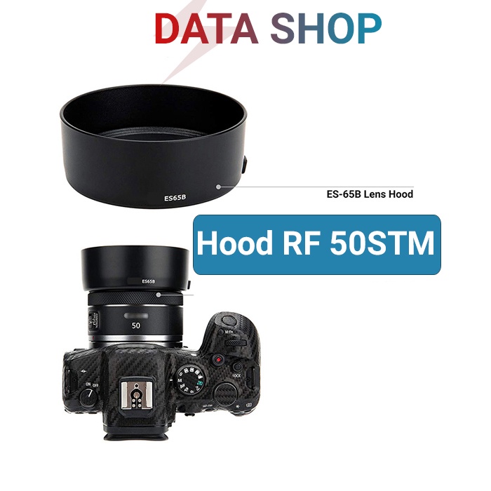 Loa che nắng hood canon RF 50STM F1.8
