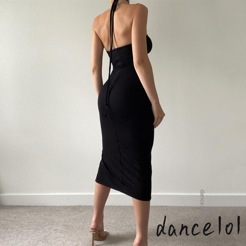 Đầm Midi Khiêu Vũ 1O1 Phối Dây Rút Thời Trang Dành Cho Nữ