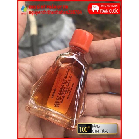 ( Cam Kết Chính Hãng) Dầu Gió Thái Nước Vàng Siang Pure Oil