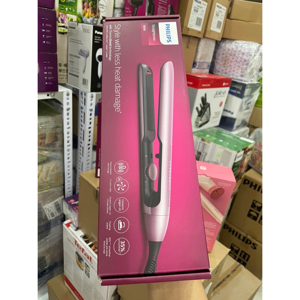 Máy kẹp tạo kiểu tóc Philips BHS675 - Mẫu Mới BHS530 - Bảo Hành Chính Hãng 2 Năm